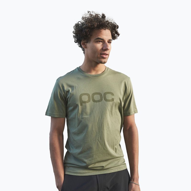 Trekking-T-Shirt POC 61602 Tee epidote green