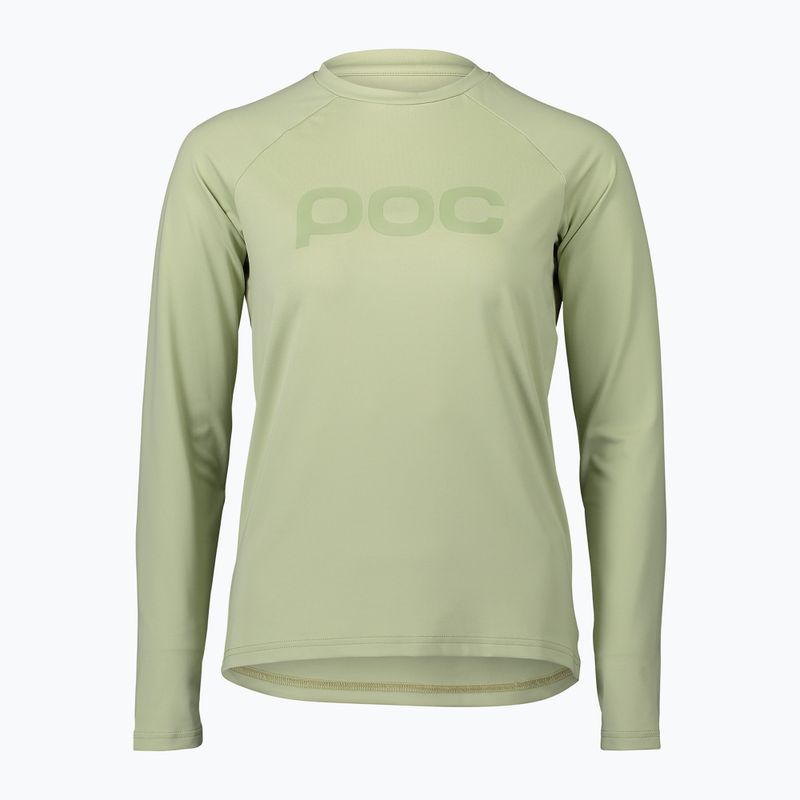 Damen Radfahren Longsleeve POC Reform Enduro Jersey prehnite green 5