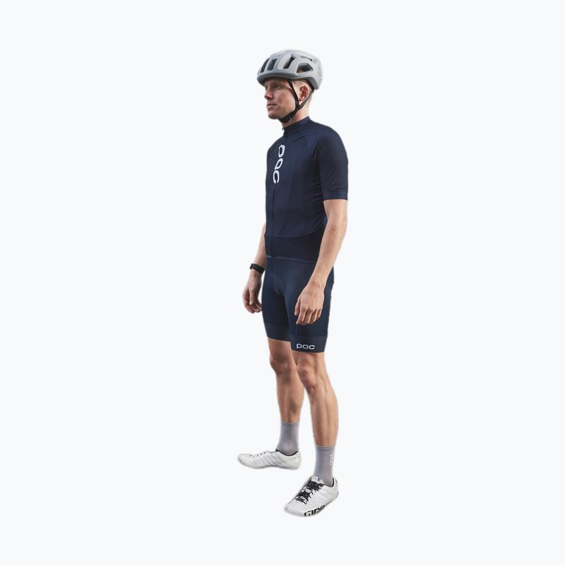 Fahrradtrikot für Männer POC Essential Road Logo turmaline navy 2