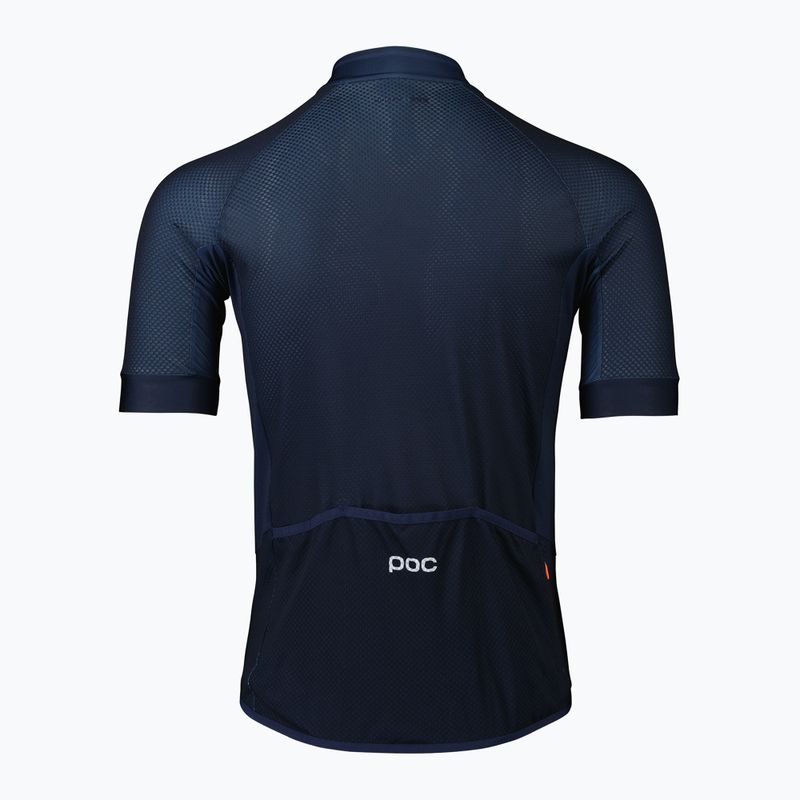 Fahrradtrikot für Männer POC Essential Road Logo turmaline navy 7