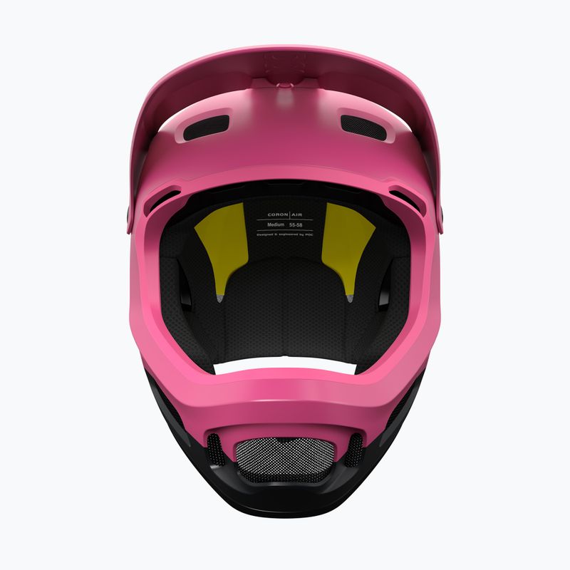 POC Coron Air MIPS Fahrradhelm actinium pink/uranium schwarz matt 2