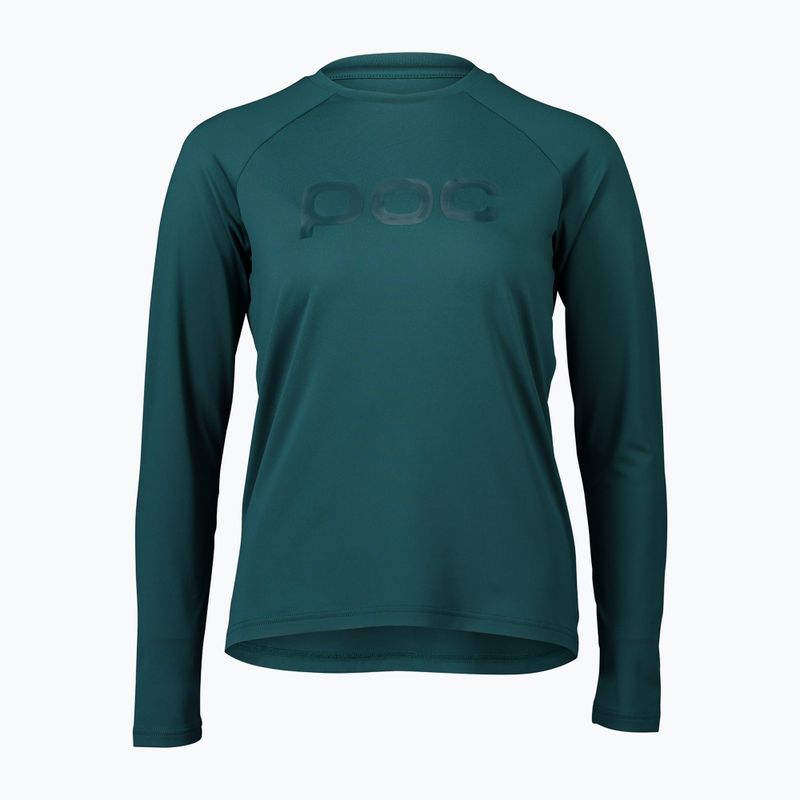 Damen Radfahren Longsleeve POC Reform Enduro Jersey dioptase blue