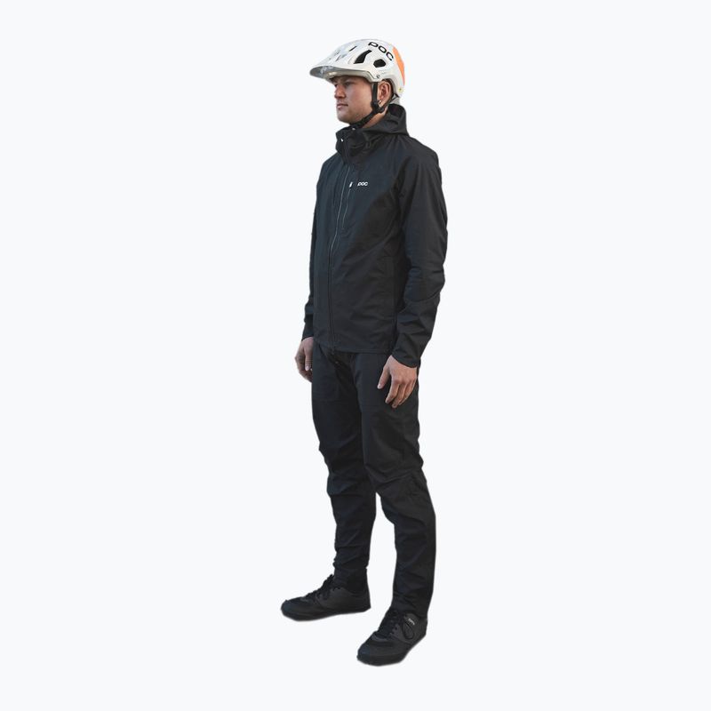 Fahrradjacke für Männer POC Motion Rain uranium black 2