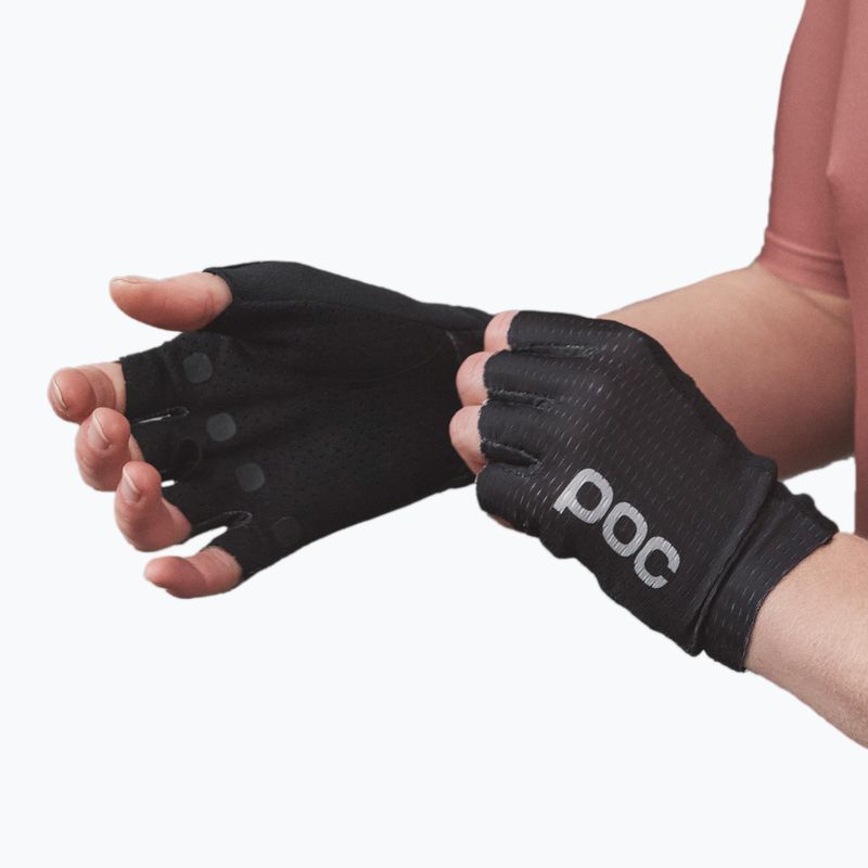 Radfahrer-Handschuhe POC Agile Short uranium black