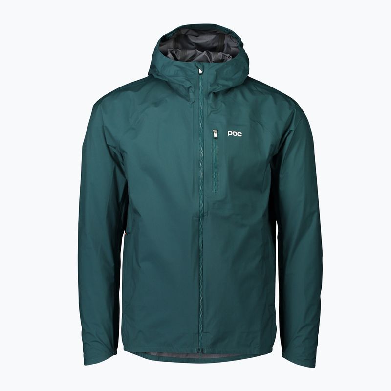 Fahrradjacke für Männer POC Motion Rain dioptase blue 4