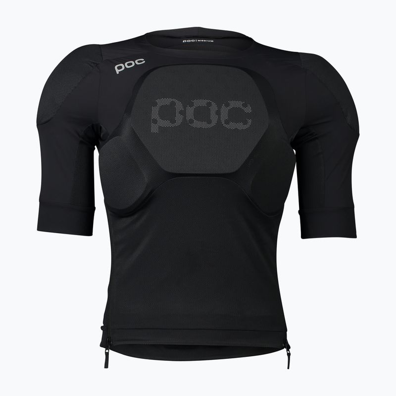 Radtrikot mit Protektoren POC Oseus VPD uranium black