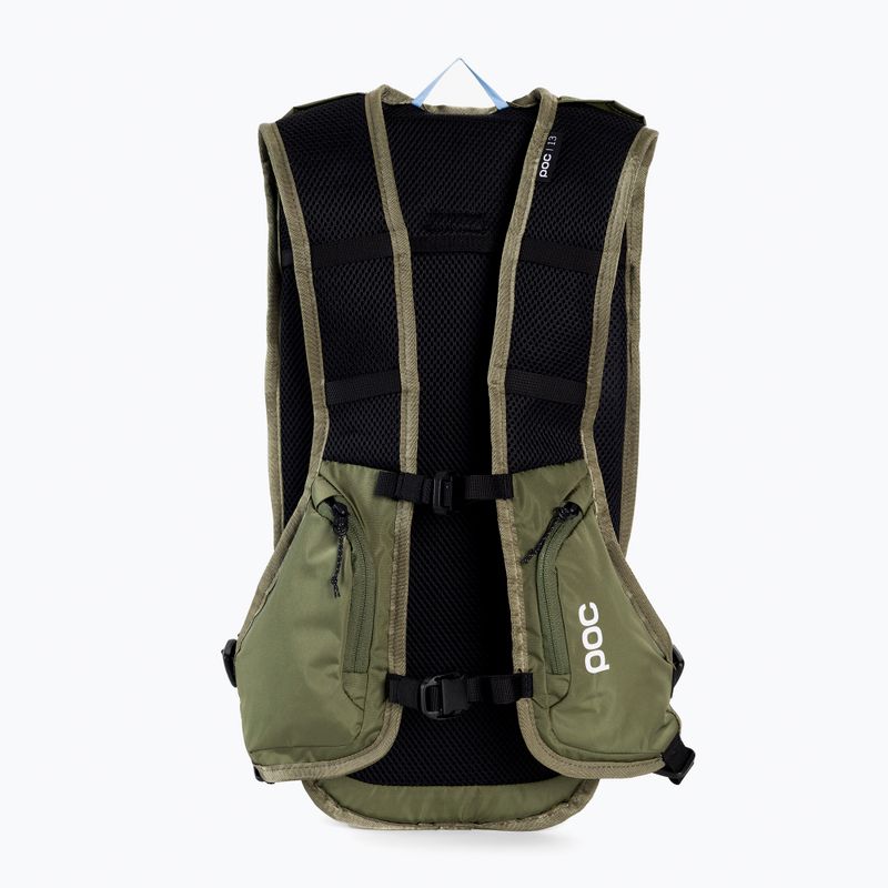 Fahrrad-Rucksack POC Column VPD 13 epidote green 2