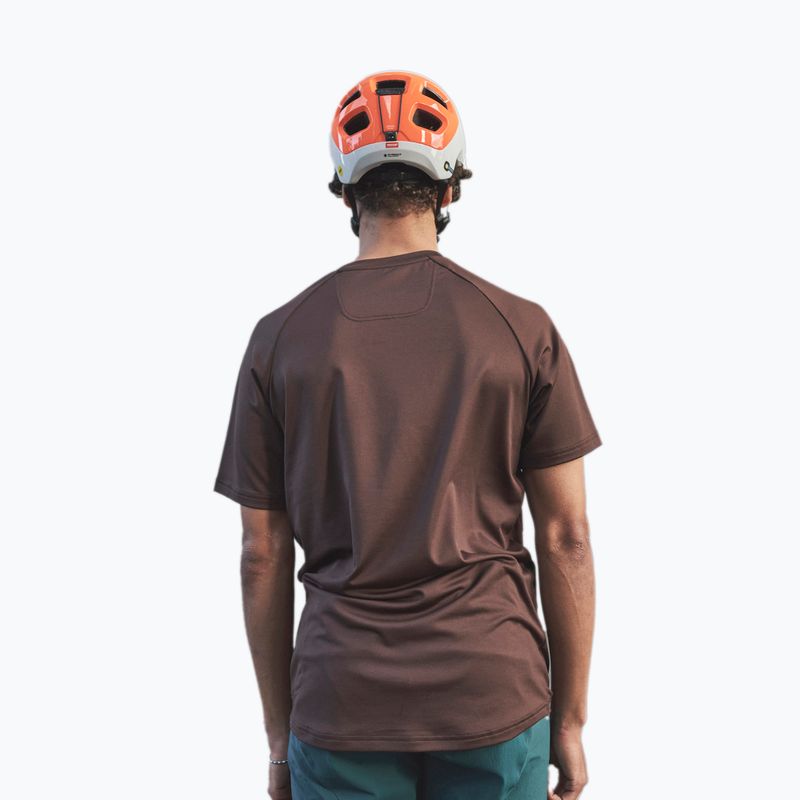 Fahrradtrikot für Männer POC Reform Enduro Tee axinite brown 3