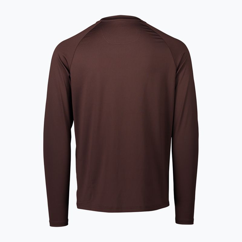 Herren-Radsport-Langarmhemd POC Reform Enduro Jersey axinite brown 4