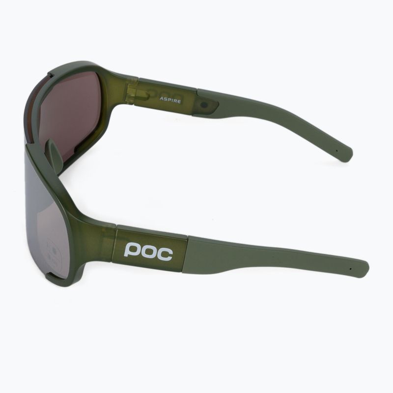 Fahrradbrille POC Aspire epidote green/translucent 4