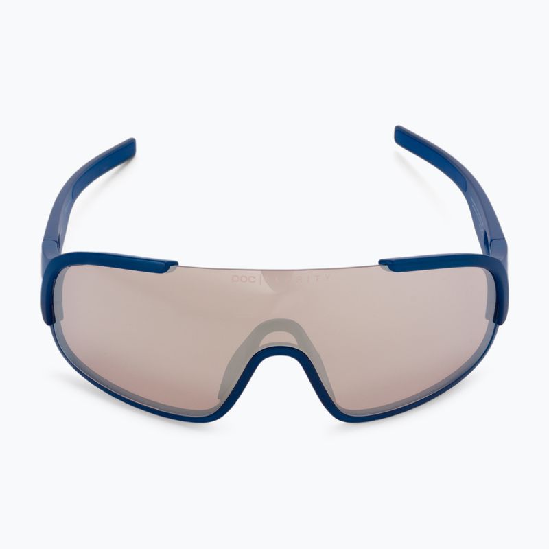 Fahrradbrille POC Crave opal blue translucent/clarity trail silver 3