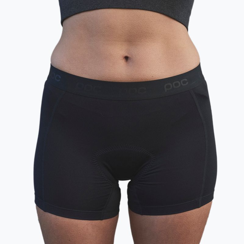 Radsport-Boxershorts für Frauen POC Re-cycle uranium black 3