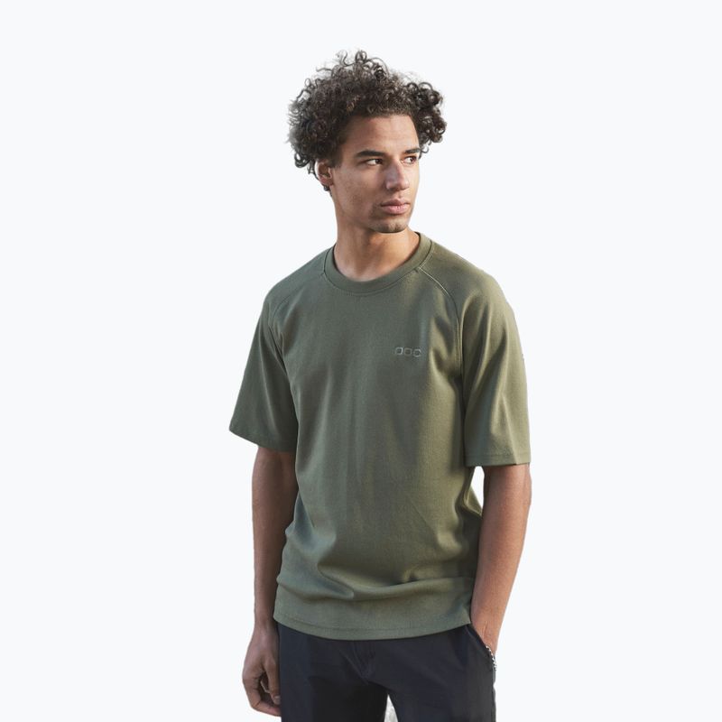 Herren-Trekking-T-Shirt POC Poise epidote green