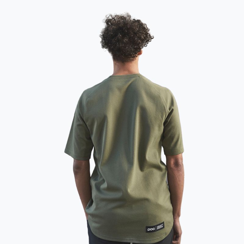 Herren-Trekking-T-Shirt POC Poise epidote green 2