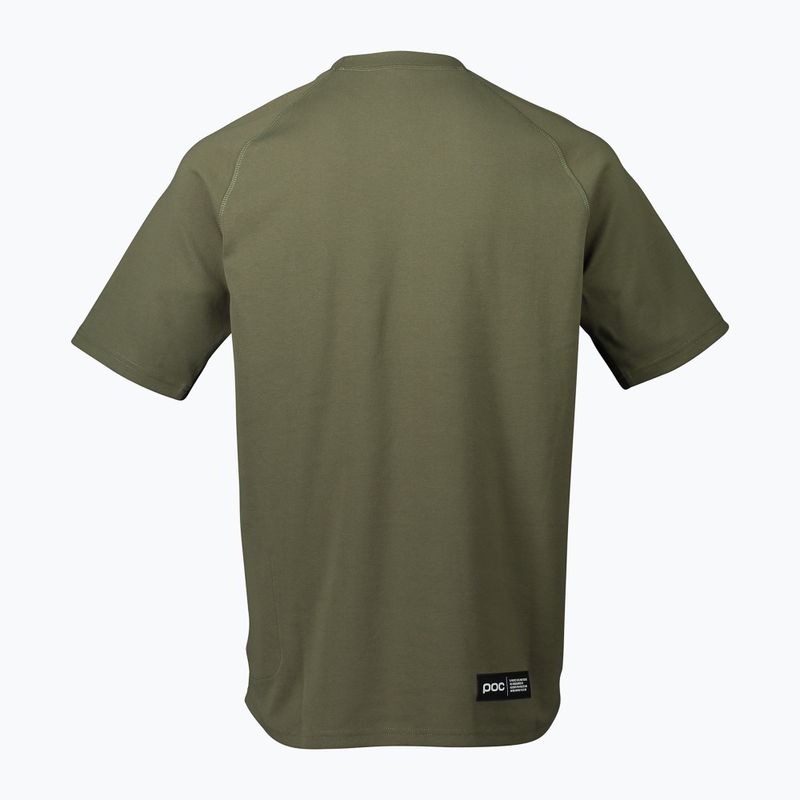 Herren-Trekking-T-Shirt POC Poise epidote green 5