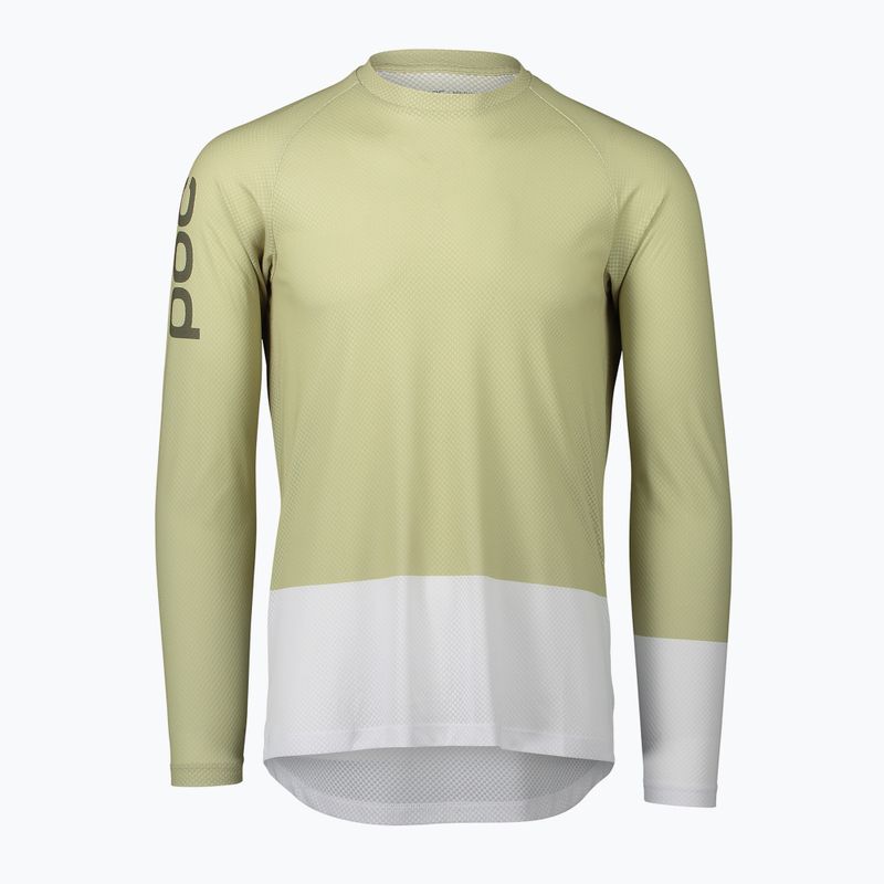 Herren POC MTB Pure prehnite grün/Wasserstoff weiß Radfahren Longsleeve