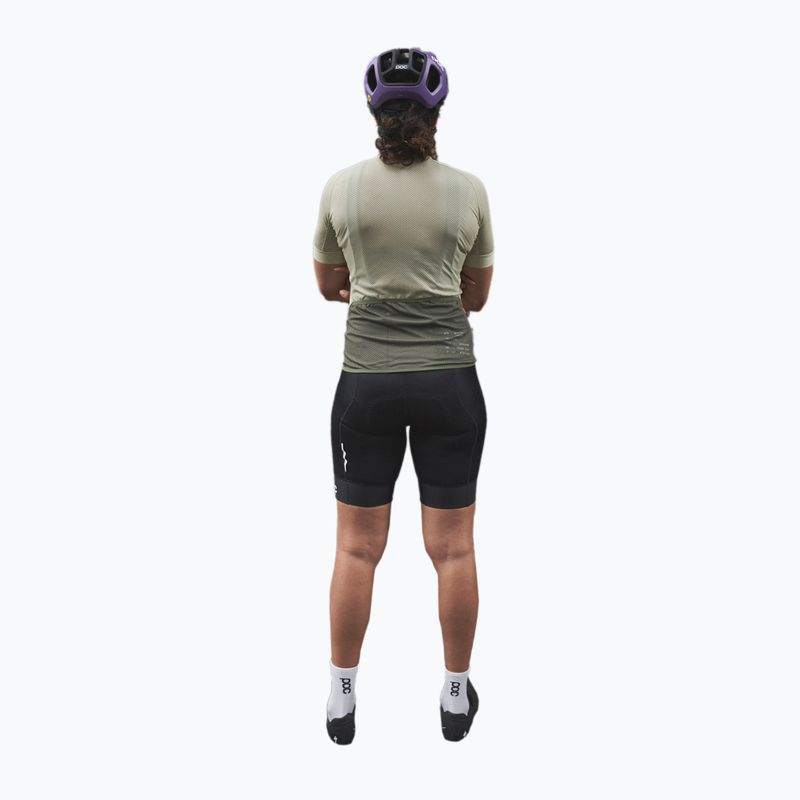 Fahrradtrikot für Frauen POC Essential Road Logo prehnite green/epidote green 2