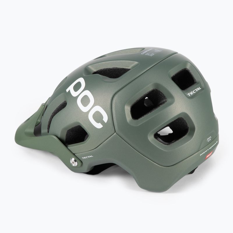 Fahrradhelm POC Tectal epidote green metallic/matt 2