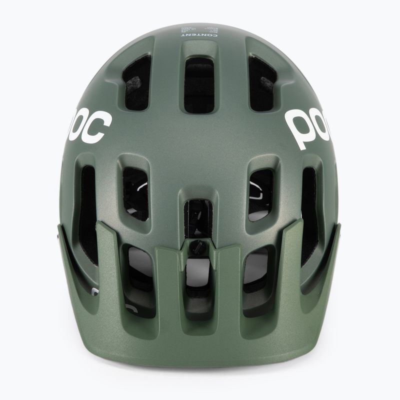 Fahrradhelm POC Tectal epidote green metallic/matt 3