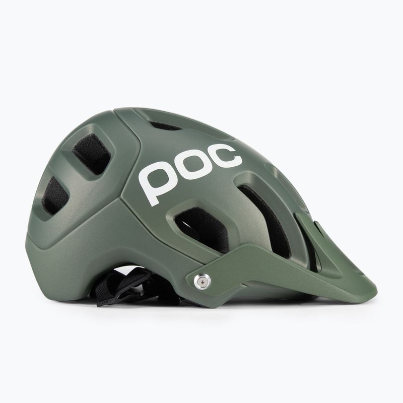 Fahrradhelm POC Tectal epidote green metallic/matt 4