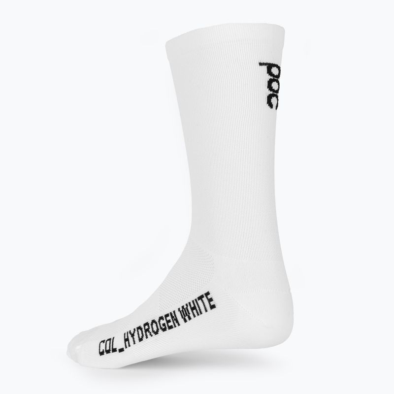 Radsocken POC Vivify Long hydrogen white 3