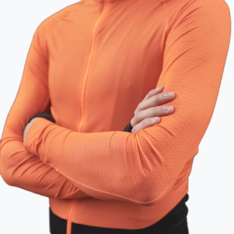 Herren-Radsport-Langarmhemd POC Essential Road poc o zink orange 3