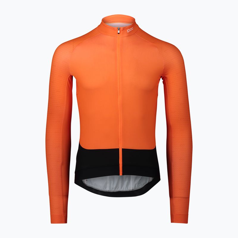 Herren-Radsport-Langarmhemd POC Essential Road poc o zink orange 6