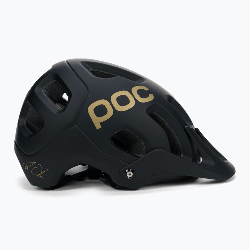 Fahrradhelm POC Tectal Fabio Ed. uranium black matt/gold 3