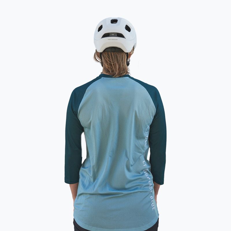Fahrradtrikot für Frauen POC MTB Pure 3/4 lt dioptase blue/dioptase blue 2