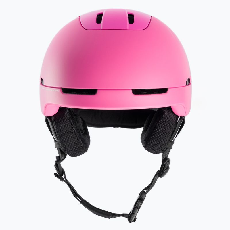 Skihelm für Frauen POC Obex MIPS actinium pink matt 2