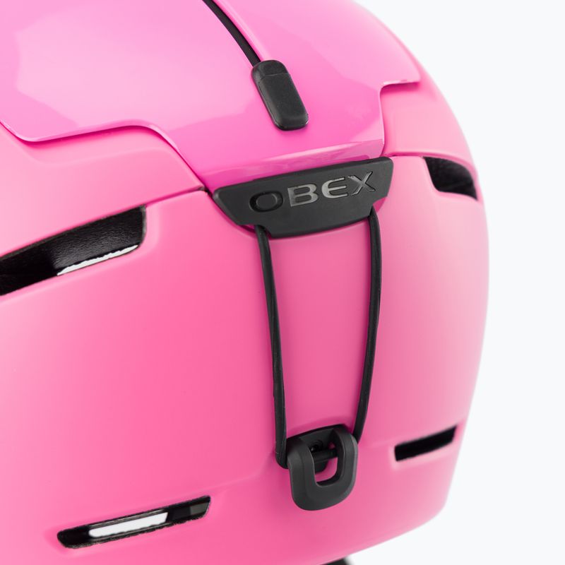 Skihelm für Frauen POC Obex MIPS actinium pink matt 7