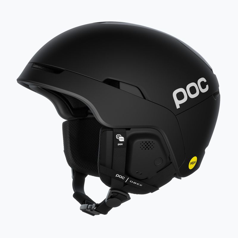 Skihelm POC Obex MIPS Communication uranium black matt 9