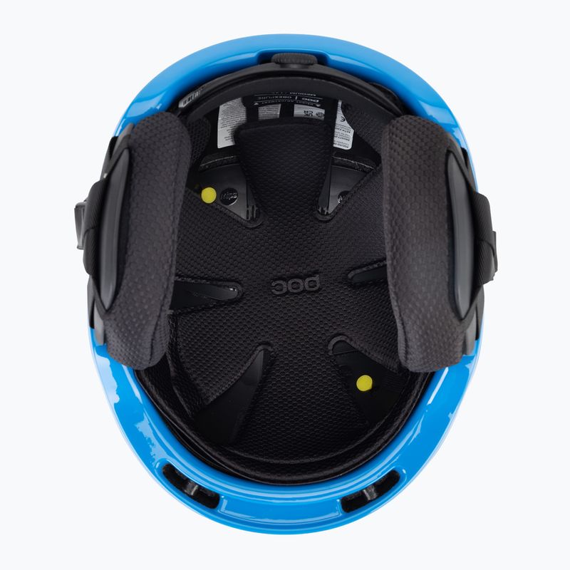 Skihelme für Kinder POC POCito Obex MIPS fluorescent blue 5