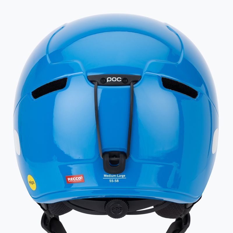 Skihelme für Kinder POC POCito Obex MIPS fluorescent blue 9