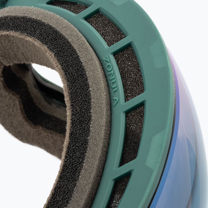 Skibrille POC Zonula Clarity moldanite green/clarity define/spektris azure 5