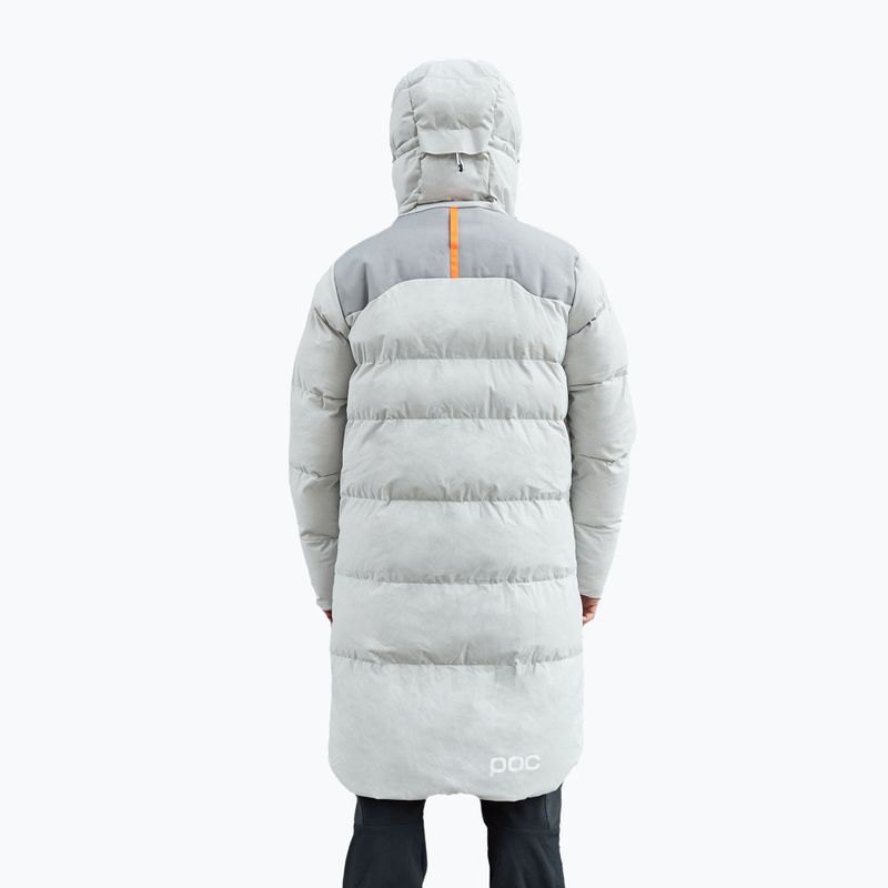 Daunenjacke für Frauen POC Loft Parka granite grey 2