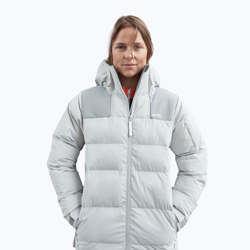 Daunenjacke für Frauen POC Loft Parka granite grey 4