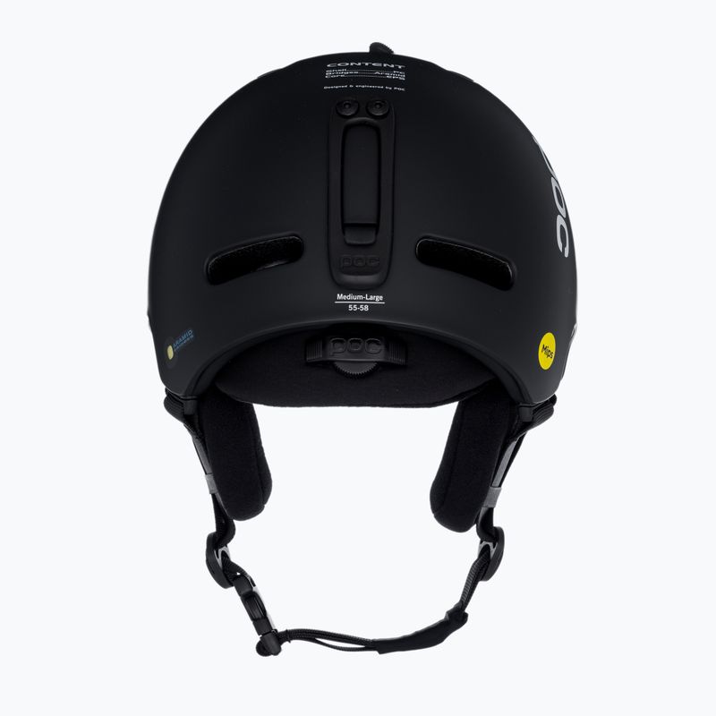 Skihelm POC Fornix MIPS uranium black matt 3