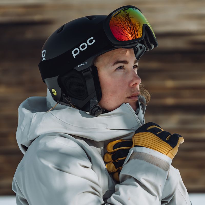 Skihelm POC Fornix MIPS uranium black matt 11