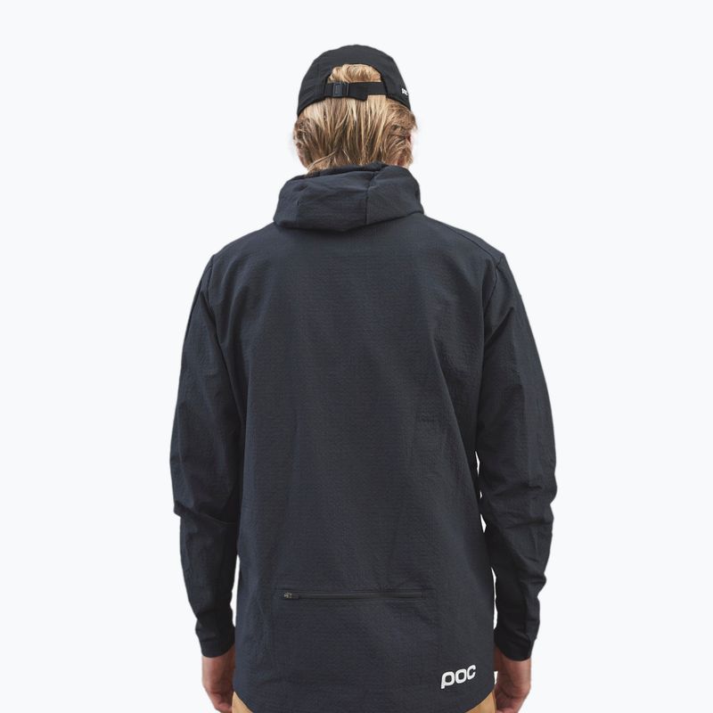 Herren-Radsport-Sweatshirt POC Mantle Thermal Hoodie uranium black 2