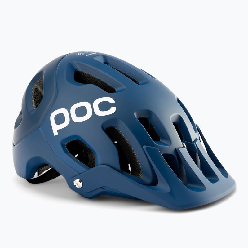 Fahrradhelm POC Tectal lead blue matt