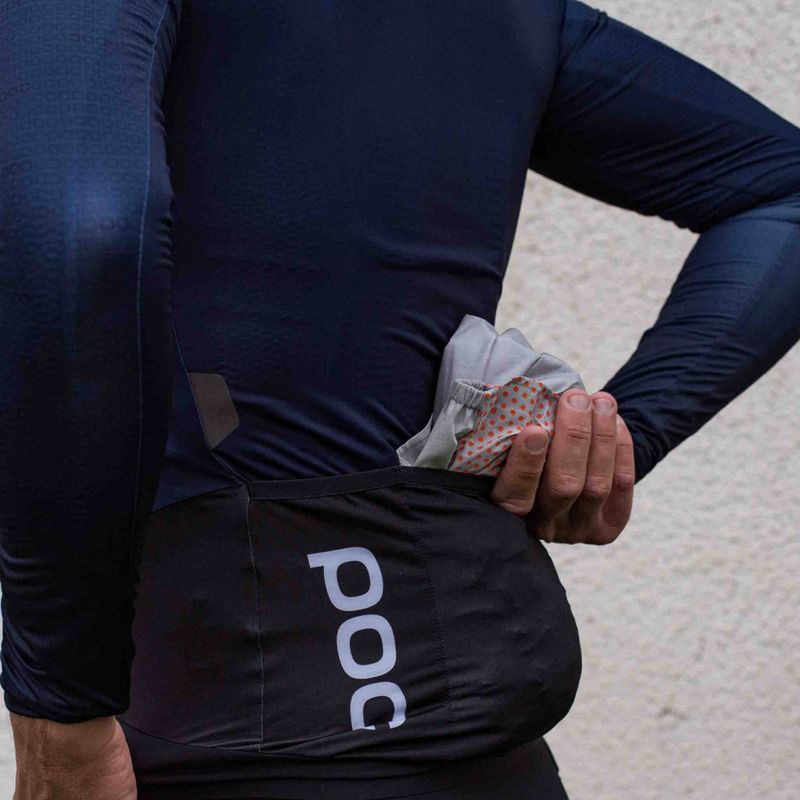 Herren-Radsport-Langarmhemd POC Essential Road poc o turmaline navy 4