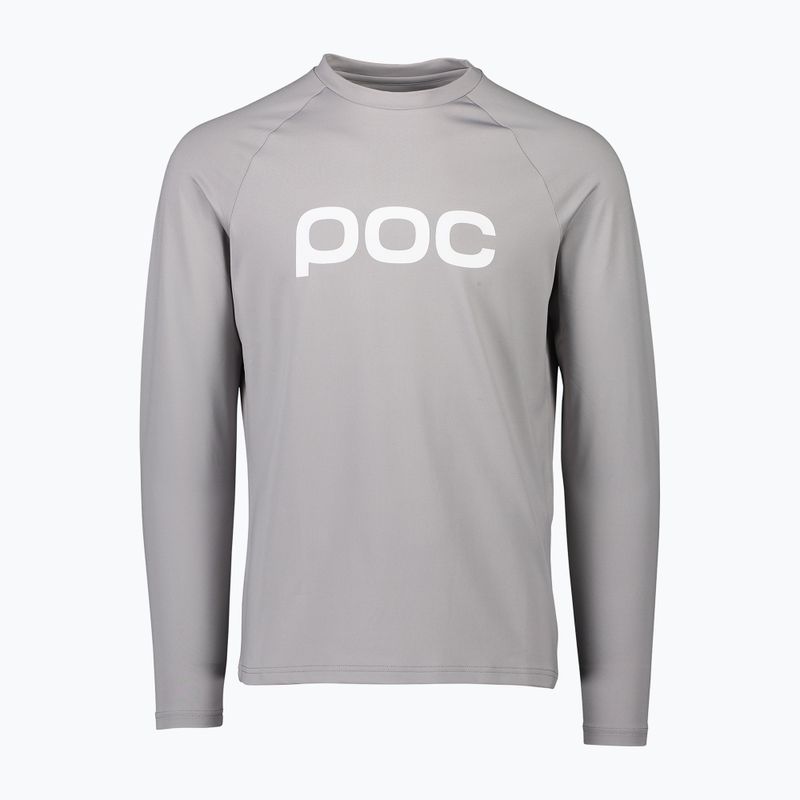 Herren-Radsport-Langarmhemd POC Reform Enduro Jersey alloy grey 4