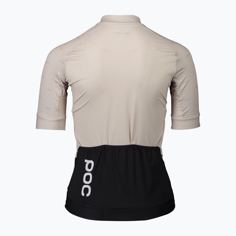 Fahrradtrikot für Frauen POC Essential Road light sandstone beige 3