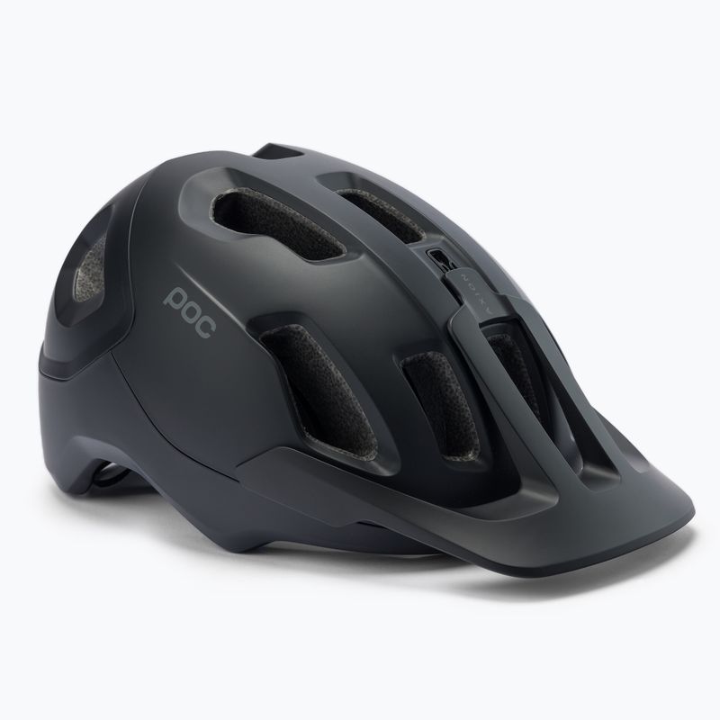 Fahrradhelm POC Axion SPIN uranium black matt