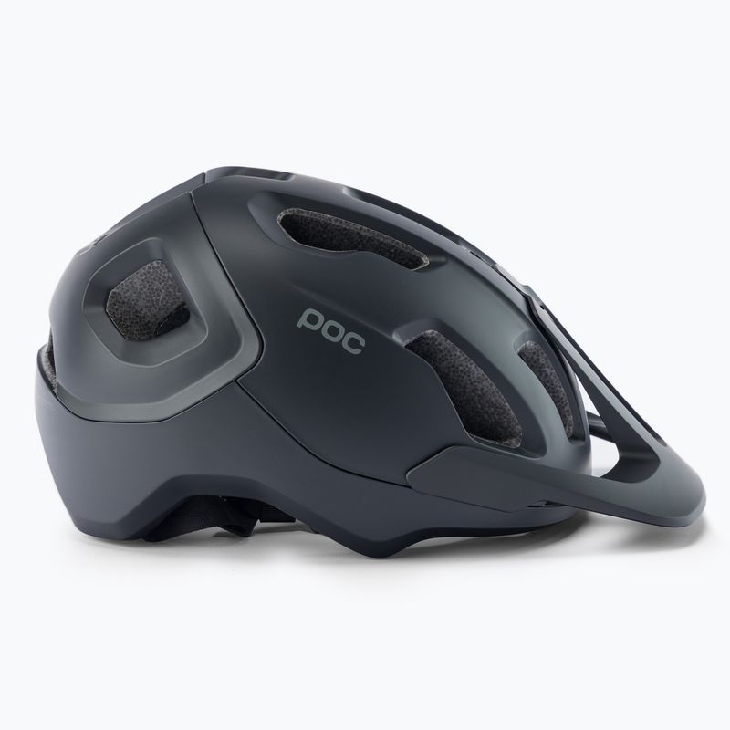 Fahrradhelm POC Axion SPIN uranium black matt 3