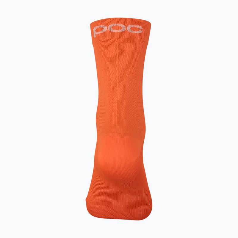 Radsocken POC Fluo Mid fluorescent orange 5