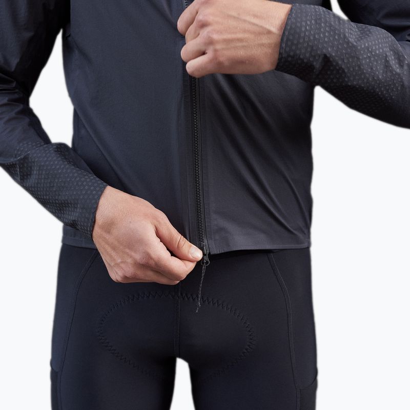 Fahrradjacke für Männer POC Haven Rain uranium black 4