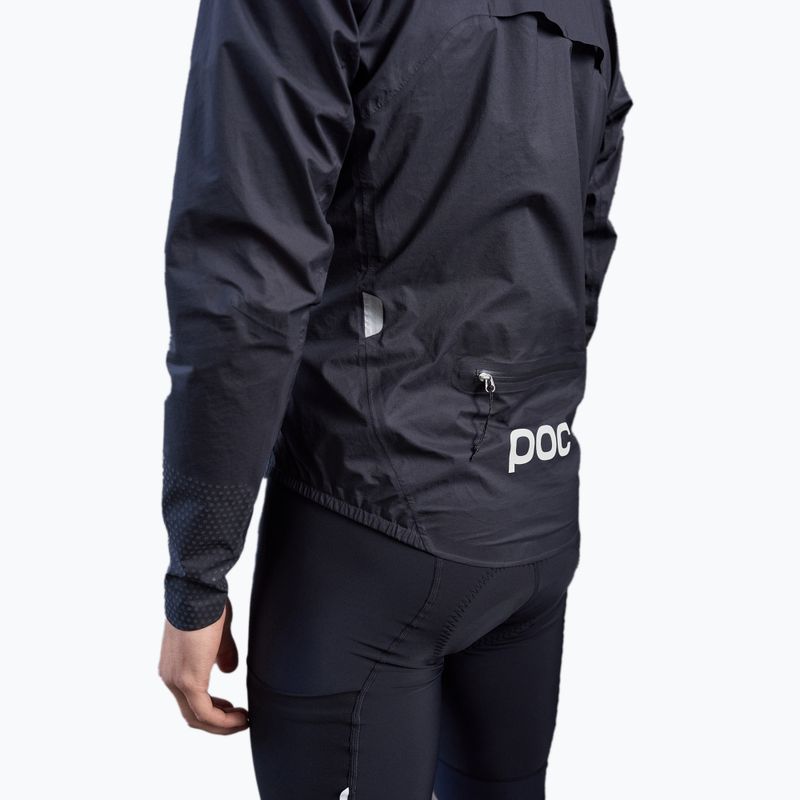 Fahrradjacke für Männer POC Haven Rain uranium black 5