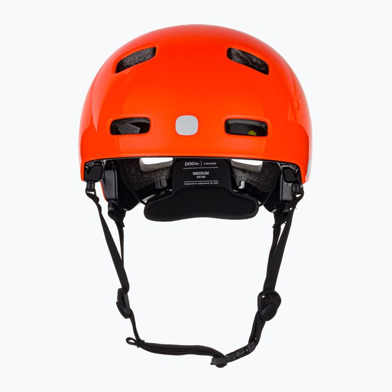 Kinderfahrradhelm POC Pocito Crane MIPS fluoreszierend orange 2